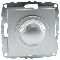 МОНО L / D Механизм  Диммер 800 W Серебро (6/30)