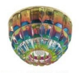 Свет-к точ. G6.35 LE S 1133-3 Цв:Хамелеон;Осн:Золото