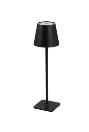 Настольный декоративный светильник черный