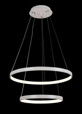 ST605.403.91 Cветильник подвесной SMART ST-Luce Черный/Белый LED 1*91W 2800-6500K