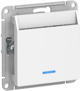 Выключатель карточный СП AtlasDesign 10А IP20 без задержки времени механизм бел. SE ATN000167