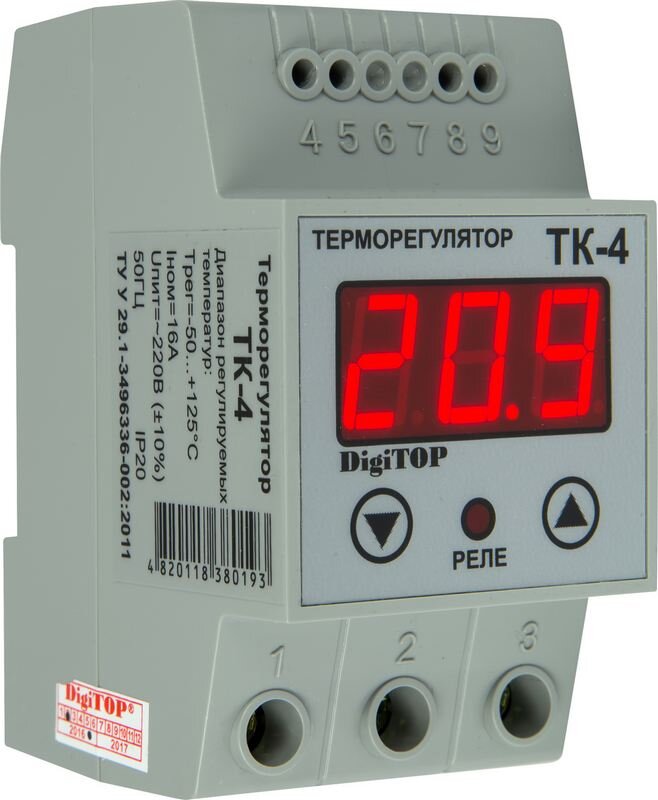 DigiTOP Терморегулятор ТК-4