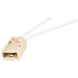 Ecola base G9 патрон керамический с проводами 2*8cm (1 из уп. по 50)