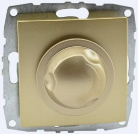 МОНО L / D Механизм  Диммер 800 W Титан (6/30)