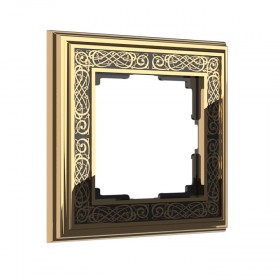 WL золото/черный 1 рамка WL77-Frame-01