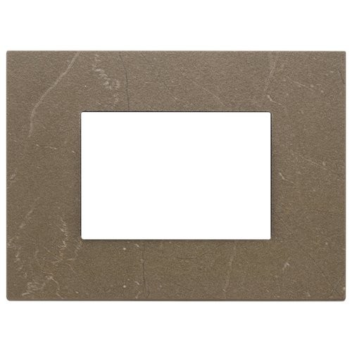 НАКЛАДКА НА 3 МОДУЛЯ, КОРИЧНЕВЫЙ КОФЕ