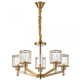 Подвесной светильник  Escada 691/5S E27*60W Antique copper