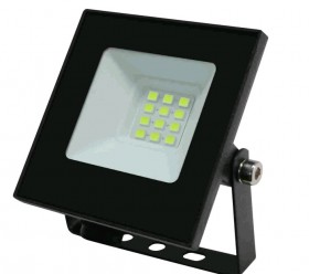 Прожектор с/д PRE FL LED 10W BLACK (1/80) IP65 зеленый (ЭК)