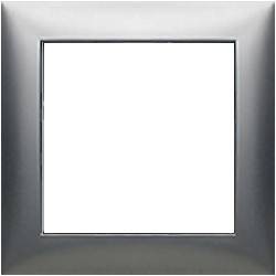 Рамка 1-постовая (сереб. металлик) LK80