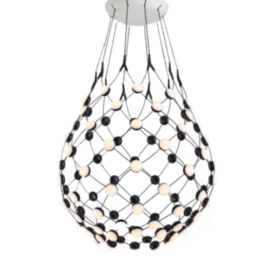 Подвесная люстра Sera 119388P/M LED SMD 41W  4000K / black