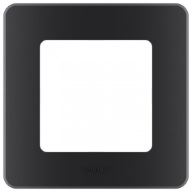 Рамка 1-м Inspiria антрацит Leg 673933