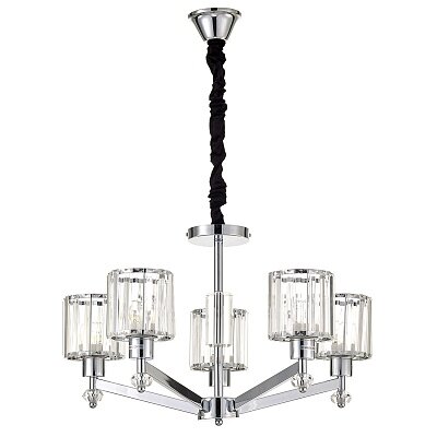 Подвесной светильник  Escada 691/5S E27*60W Chrome