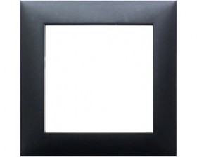 Рамка 1-постовая (черн. бархат) LK80