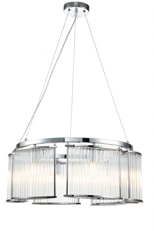 Подвесной светильник  12003/6P Chrome