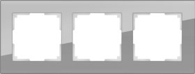 WL серый,стекло 3 рамка WL01-Frame-03
