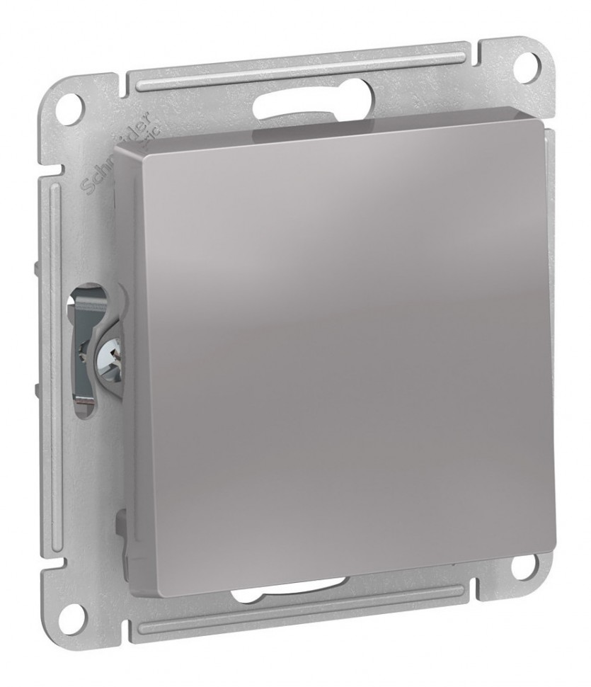 Механизм переключателя перекрестный 1-кл алюминий AtlasDesign