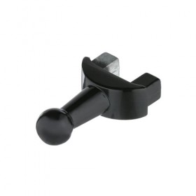 Тумблер рычажкового выключателя, металл (черный) LK Vintage-Quadro