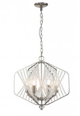 Подвесной светильник  12004/6P Nickel