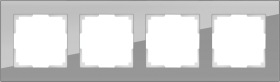 WL серый,стекло 4 рамка WL01-Frame-04