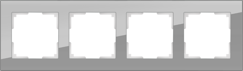 WL серый,стекло 4 рамка WL01-Frame-04