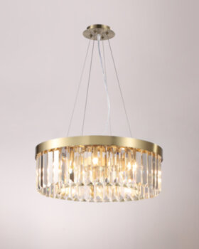 Люстра хрустальная G1215-500 Бронза