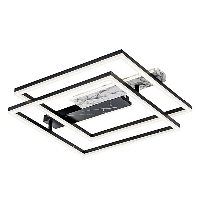 Потолочный светильник  Escada 10251/2 LED*105W Black/White marble