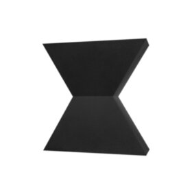 Светильник настенный накладной NUOVO LED 110х43х110 литой алюминий 3000К IP54 черный 4 луча, duwi