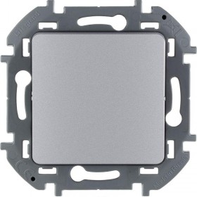 Механизм переключателя промежуточного 1-кл. Inspiriа 10А IP20 250В 10AX алюм. Leg