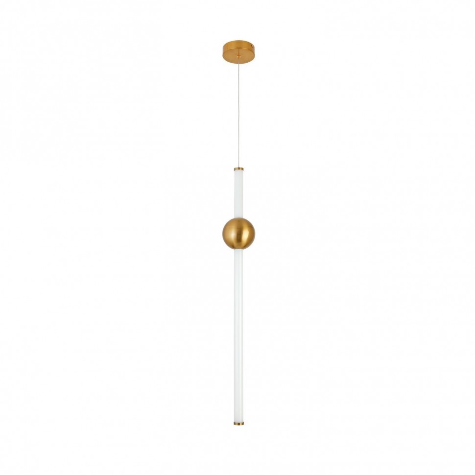 SL1222.213.01 Светильник подвесной ST-Luce Золотистый/Золотистый, Белый LED 1*18W 4000K