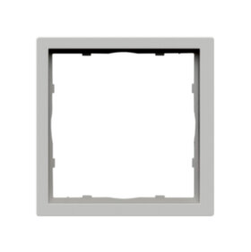 Рамка 1-я, матовый серый
