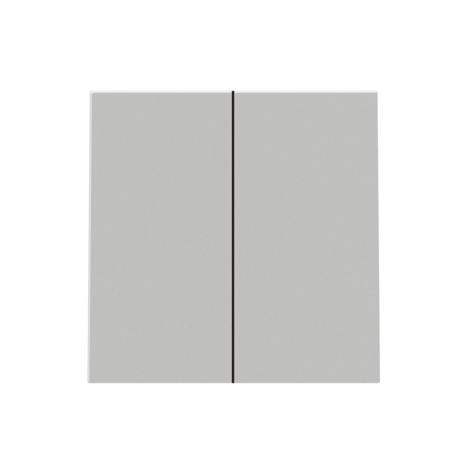 Клавиша 2-я, матовый серый