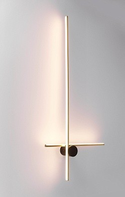 W2171-DW-90 BRASS+BLACK (1) Настенный светильник NW