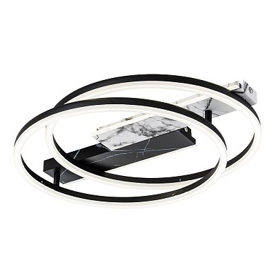 Потолочный светильник  Escada 10252/2 LED*90W Black/White marble