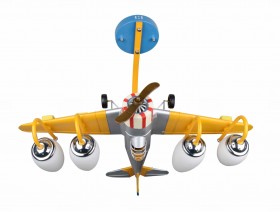 8156/4 YELLOW (1) Люстра