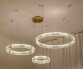 R2107A-DW-40+60+80 BRASS (1) Люстра NW