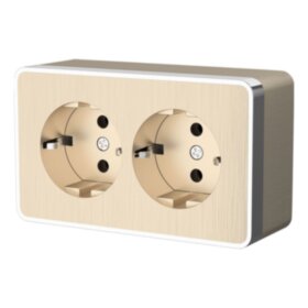 WL шампань рифленый Розетка 2-ая с/з