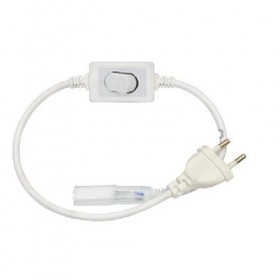 Сетевой шнур с выключателем для 50 м ленты 5050 220В (80)