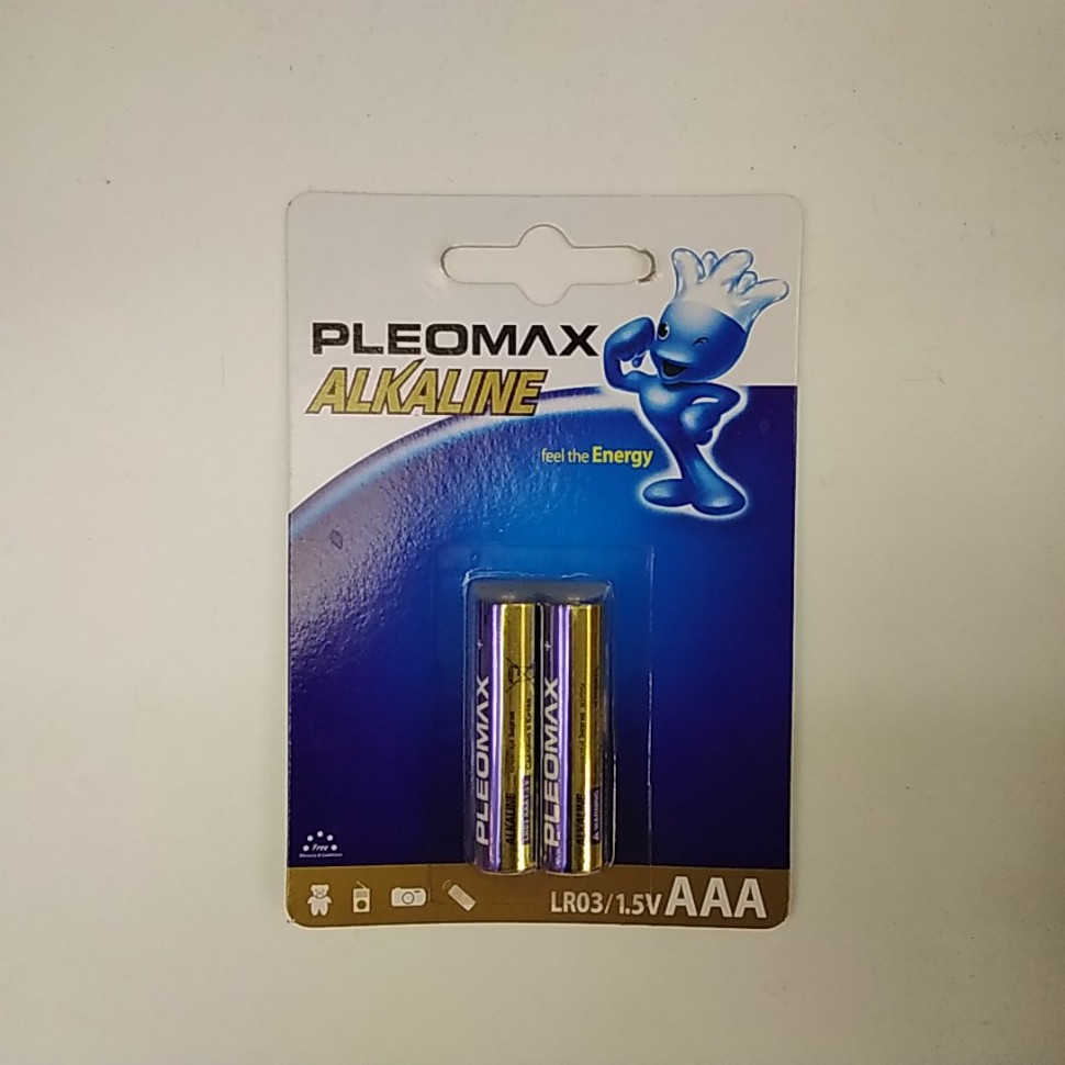 Батарейки PLEOMAX AAA 1.5V