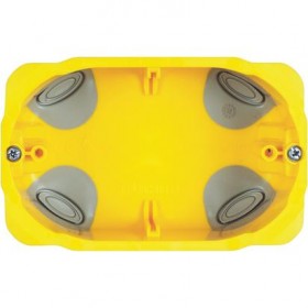 Bt Коробка установочная, для гипсокартона, 3 модуля