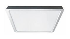 Свет-к с/д (потолочный) LE LED RF 50W (квадрат); Цв: Хром (10)