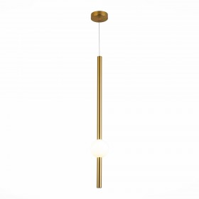 SL1222.233.01 Светильник подвесной ST-Luce Золотистый/Золотистый, Белый LED 1*18W 4000K