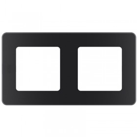 Рамка 2-м Inspiria антрацит Leg 673943