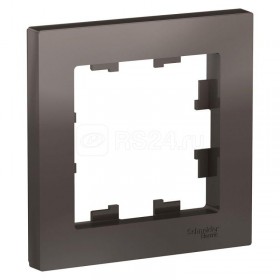 Рамка 1-м мокко AtlasDesign