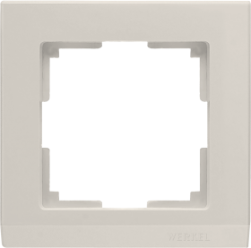 WL слоновая кость 1-ая рамка WL04-Frame-01-ivory