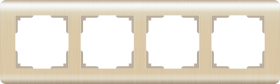 WL шампань рифленный 4-ая рамка WL12-Frame-04