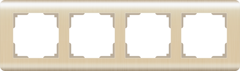 WL шампань рифленный 4-ая рамка WL12-Frame-04