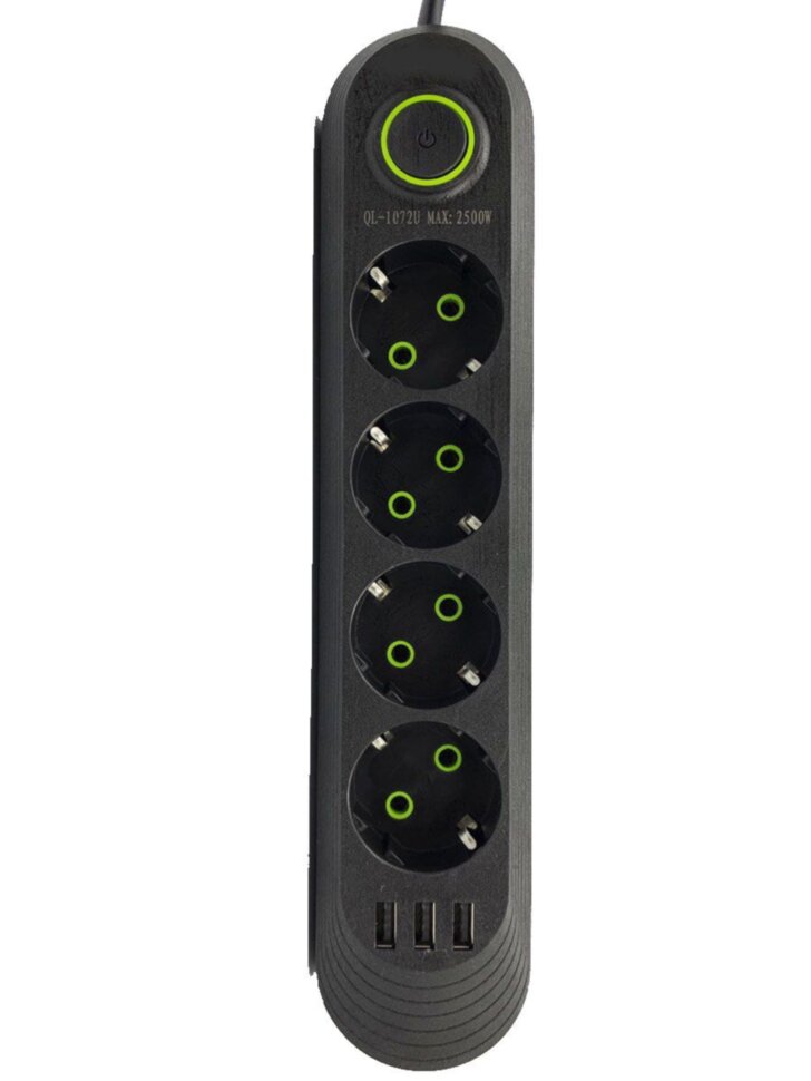 Фильтр сетевой на 4 розеток USB