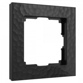 Рамка на 1 пост Hammer (черный)