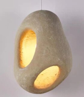 Светильник из глины SANDSTONE 28CM 39CM