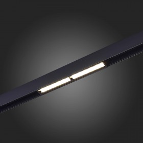 ST804.446.12 Магнитный трековый светильник Черный LED 1*12W 4000K 750Lm Ra>90 120о IP20 L220xW22xH46